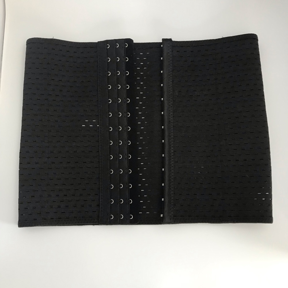 Waist trainer body shaper cincher corset black - Picture 4 of 5